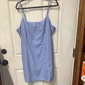 Forever 21 Light Blue Slip Dress